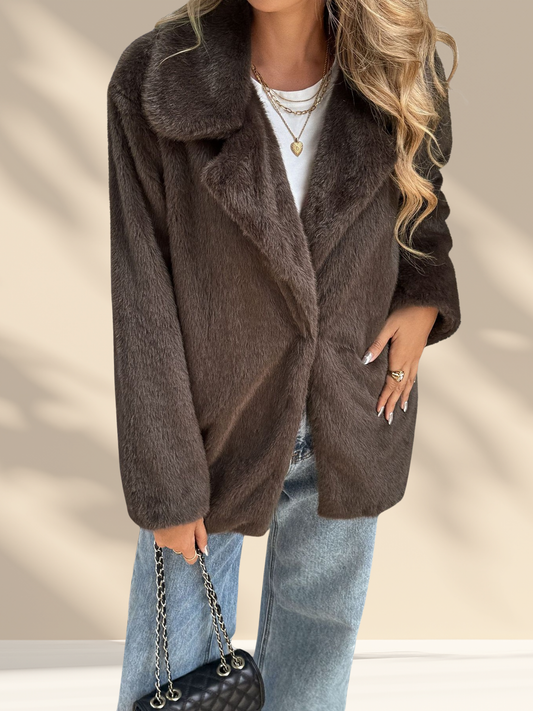 Faux Fur Coat