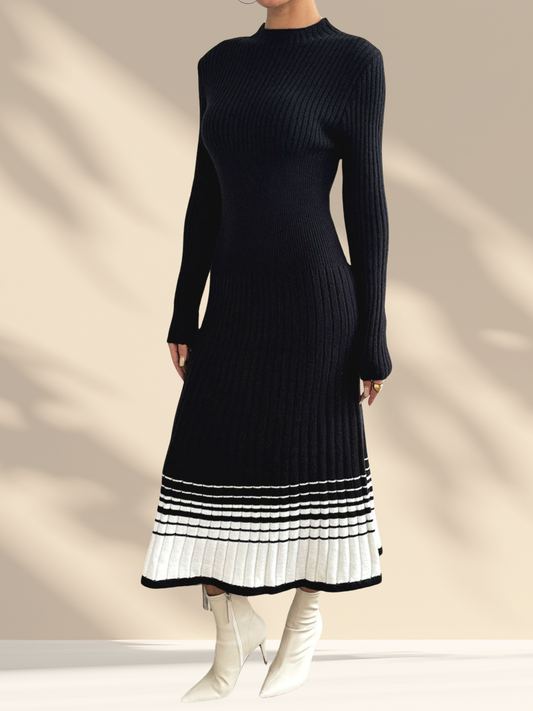Ribbed Knit Dress