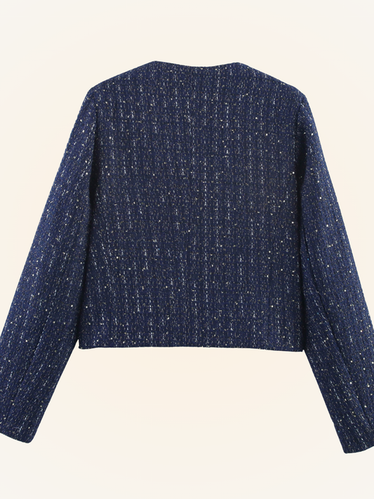 Cropped Tweed Jacket