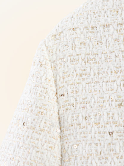 Cropped Tweed Jacket