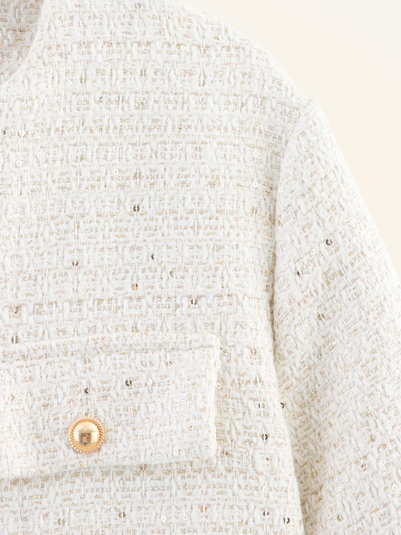 Cropped Tweed Jacket