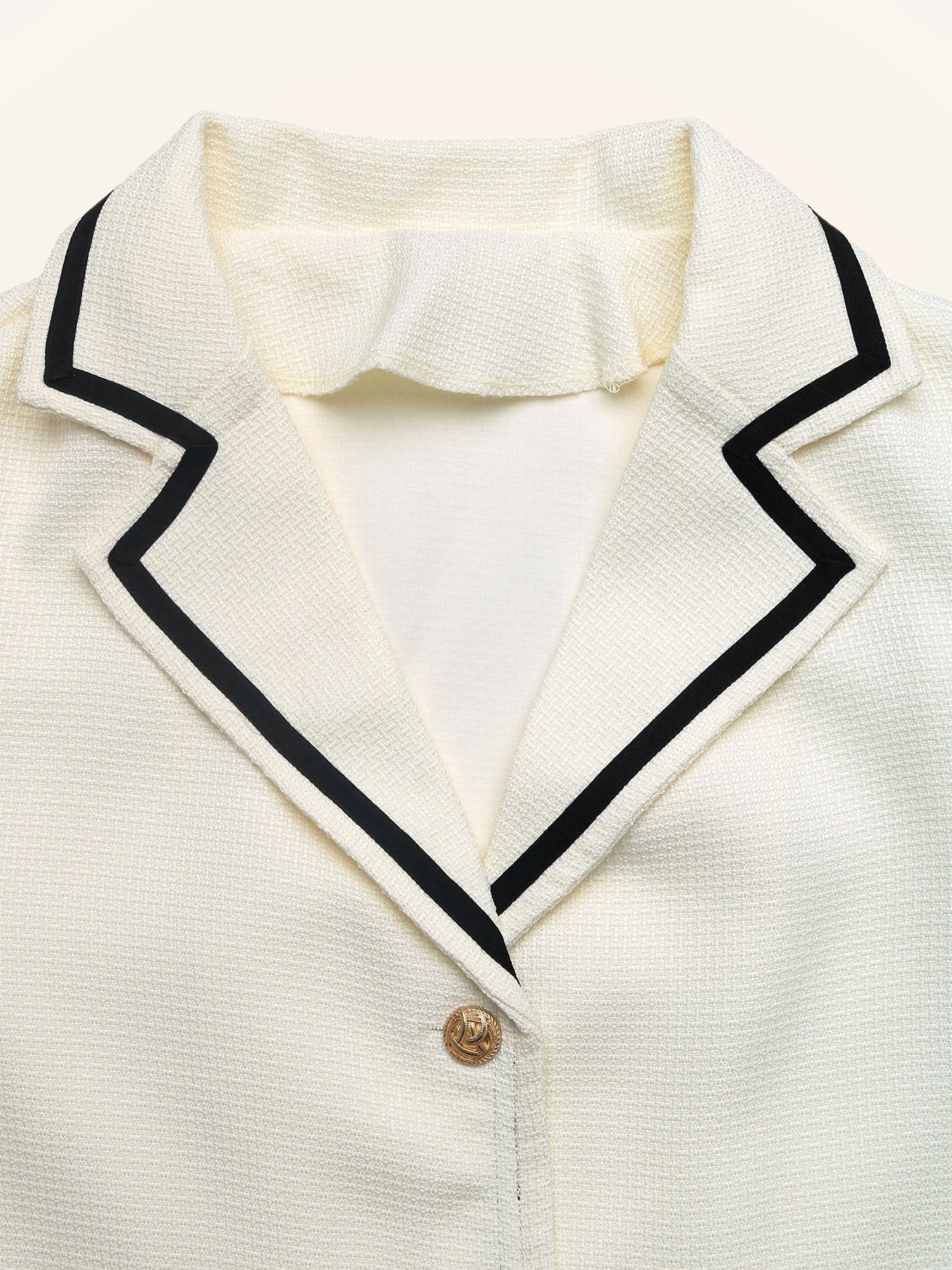 The Élise Contrast Blazer