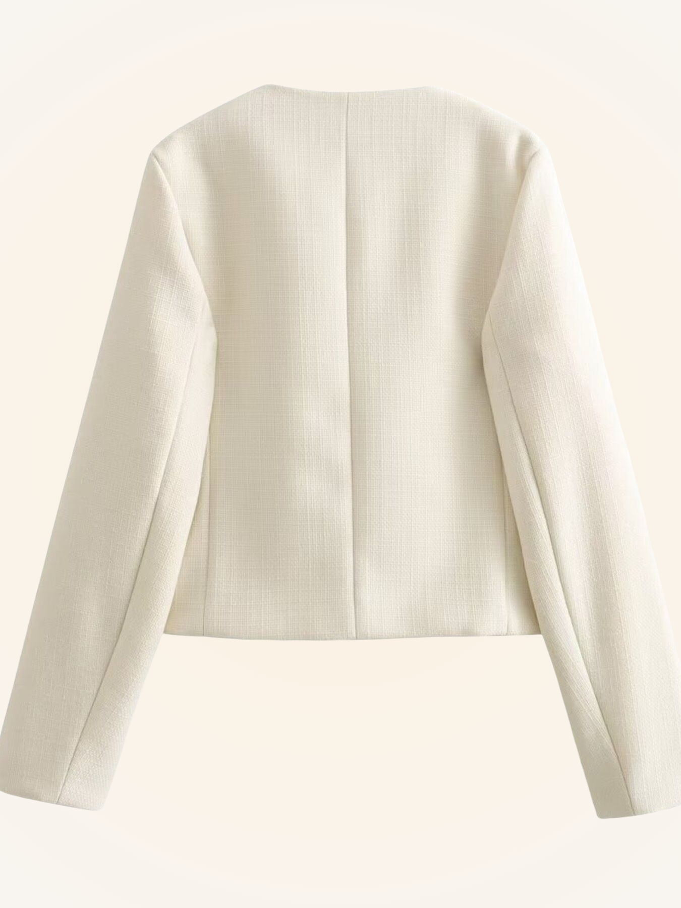 Cropped Tweed Jacket