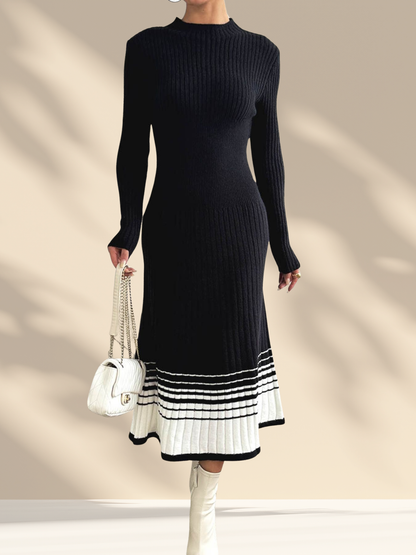 Ribbed Knit Dress