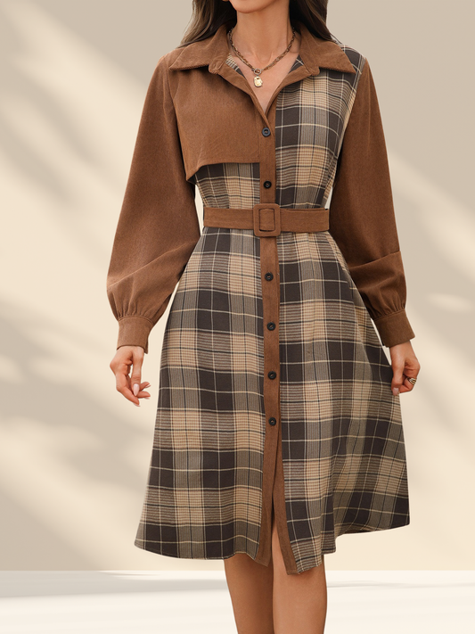 Heritage Plaid Dress