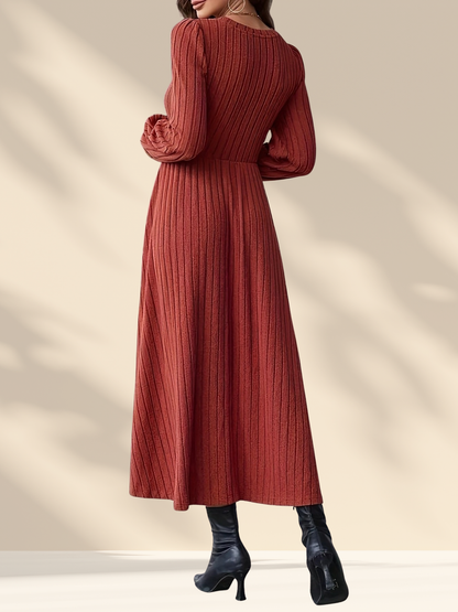 Irina Ribbed Sweater Dress