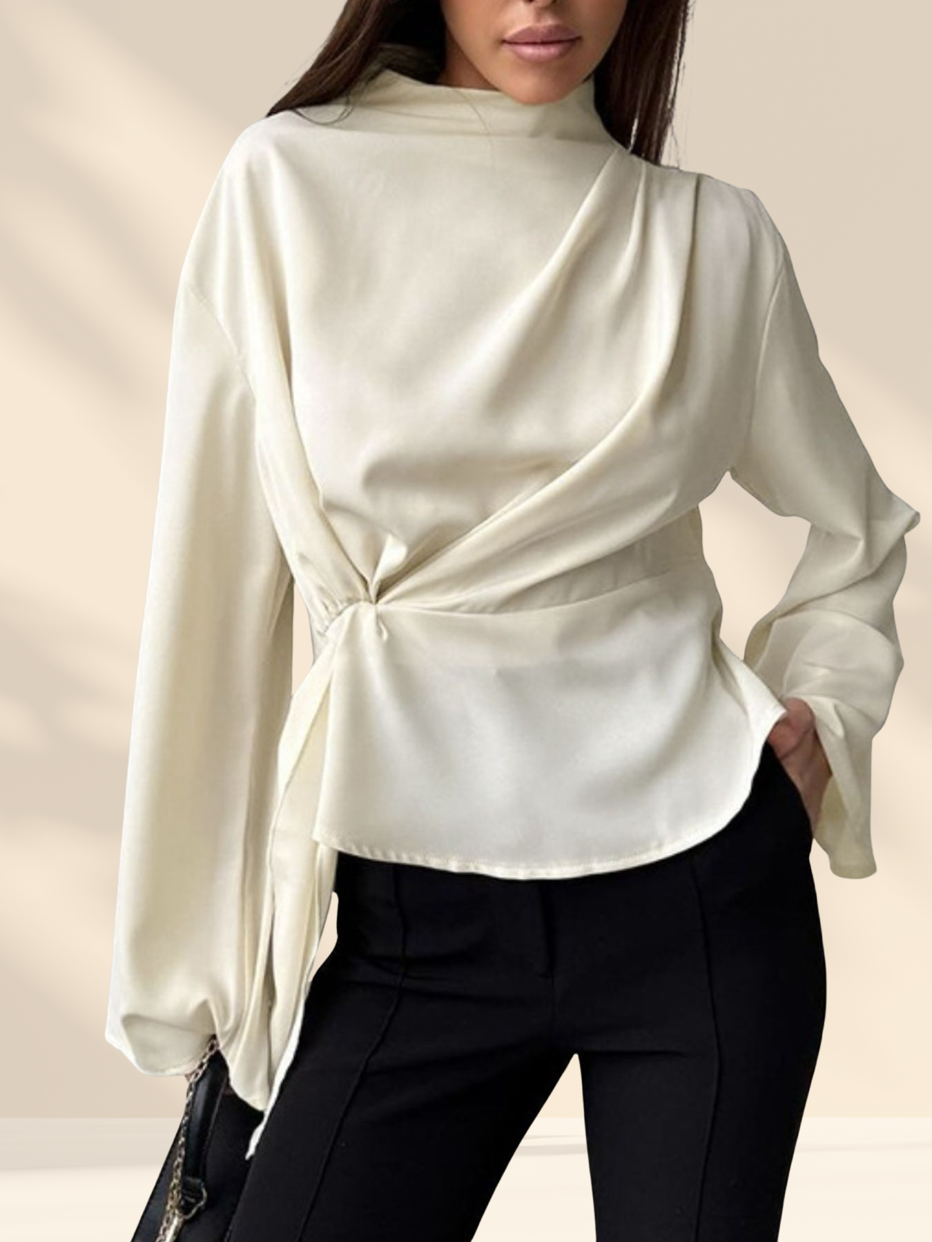 Véra Draped Blouse