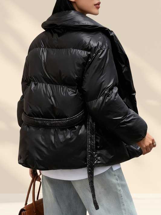 Belted Puffer Jacket