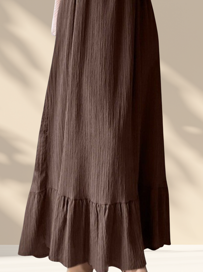 Textured Maxi Dress