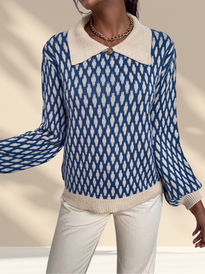 Diamond Knit Sweater