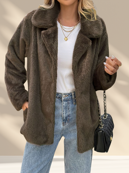 Faux Fur Coat