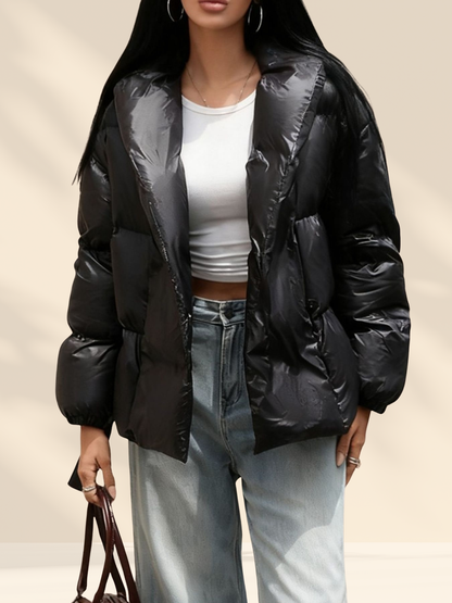 Belted Puffer Jacket