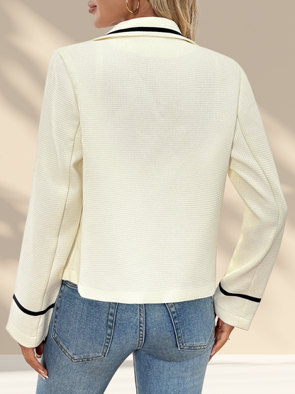 The Élise Contrast Blazer