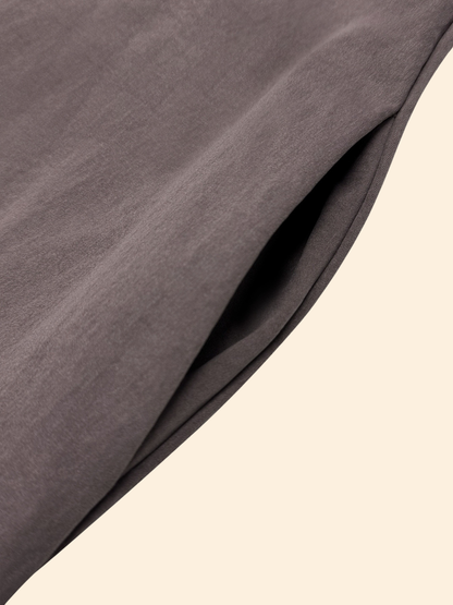 Belted Ruffle Midi Dress