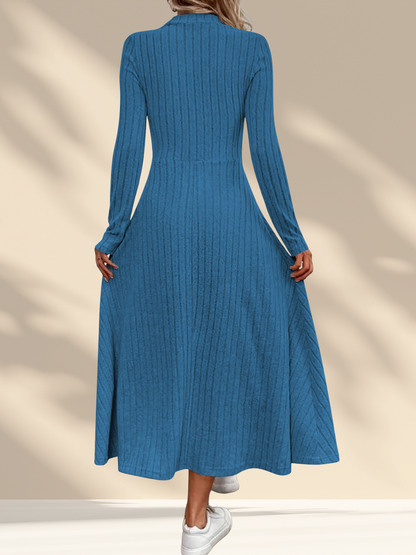 Ribbed Knit Dress