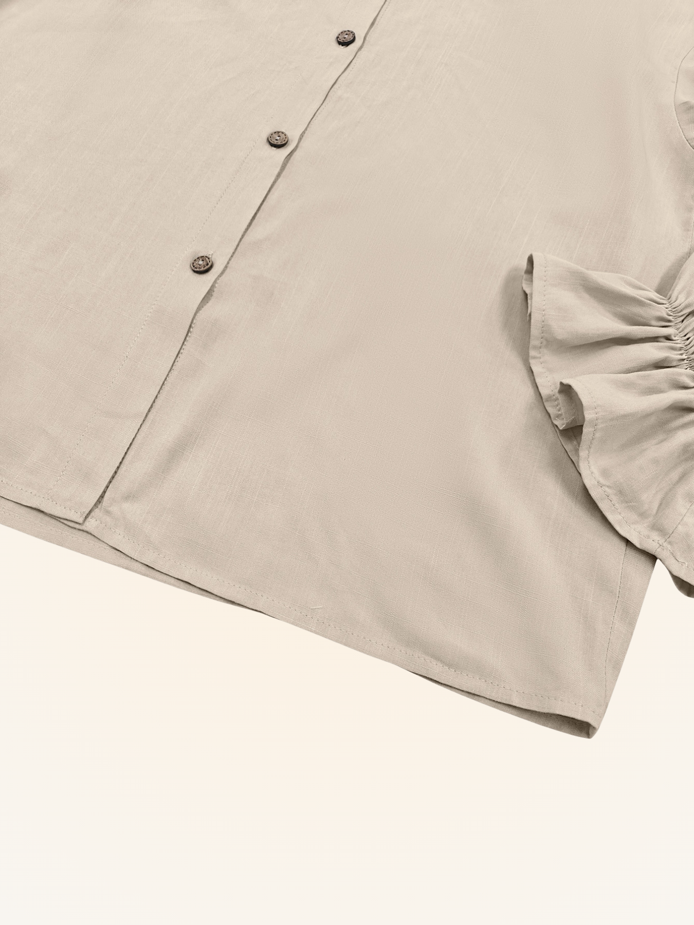 Flounce Sleeve Shirt