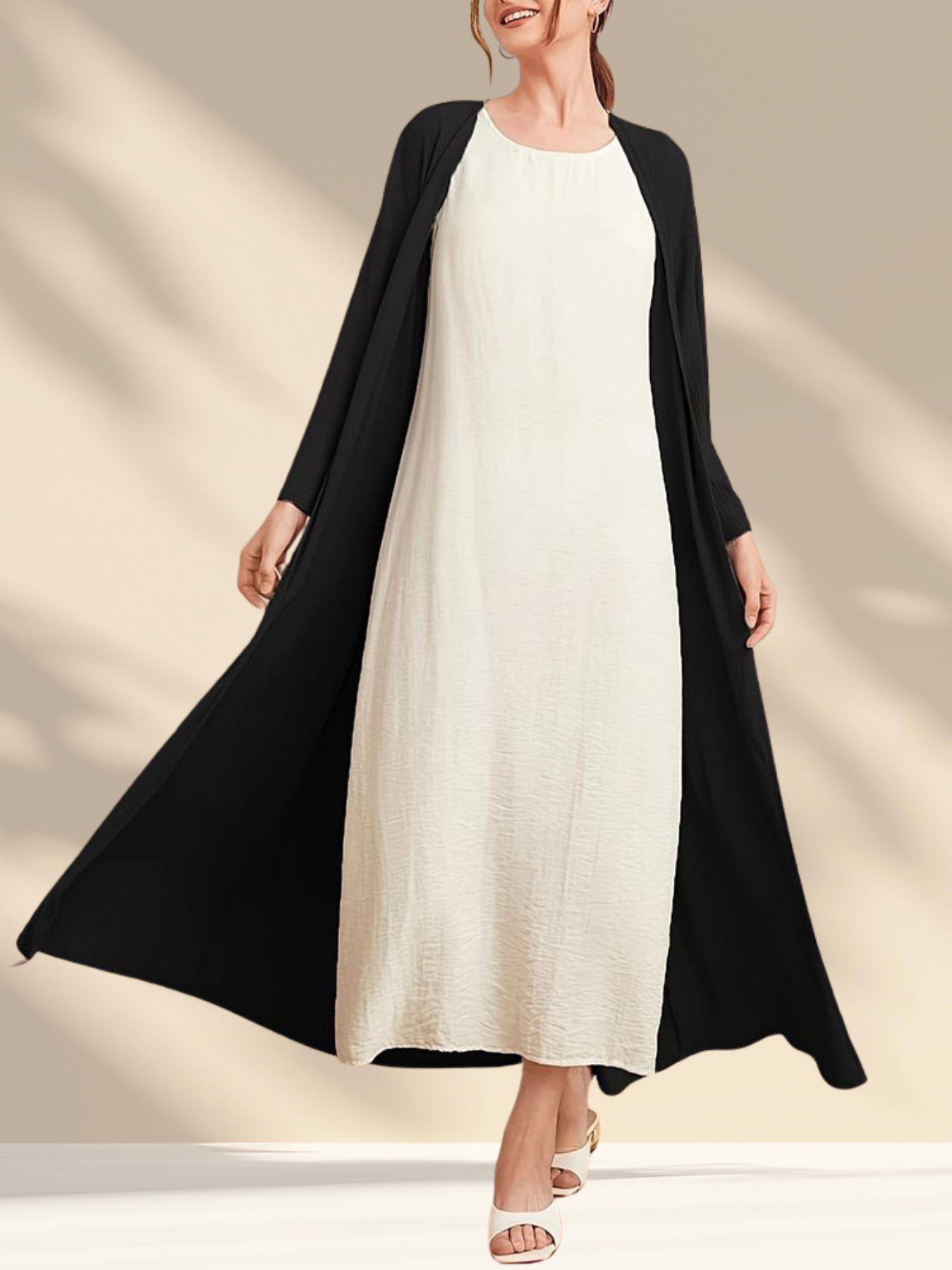 Serene Flow Longline Cardigan