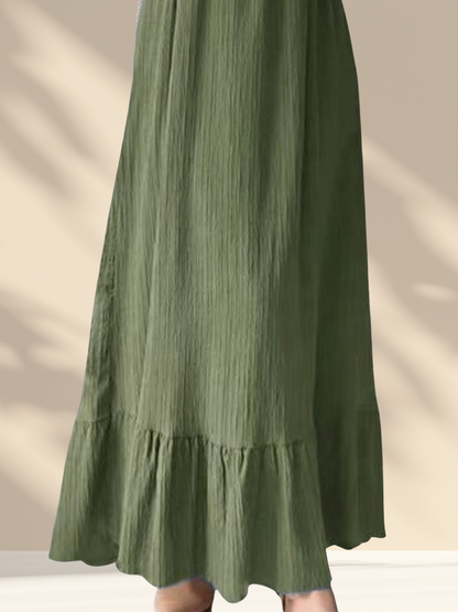 Textured Maxi Dress
