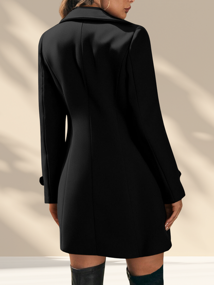 Double-Breasted Tailored Overcoat