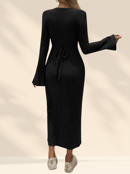 Celeste Ribbed Midi Dress