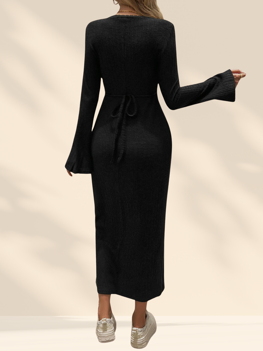 Celeste Ribbed Midi Dress